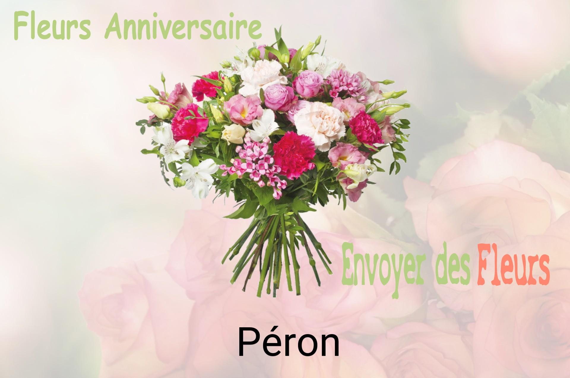 Bouquet de fleurs d’anniversaire livré à Péron